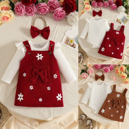 3pcs newborn baby girls - newborn,