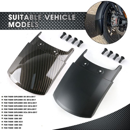 Front mudguard fender extender - front,