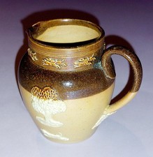 Doulton Lambeth Small Jug 3" Tall Vintage 