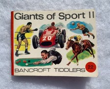 1966 Bancroft Tiddlers Giants Of Sport II #22 Complete Book: Baba Ruth, etc