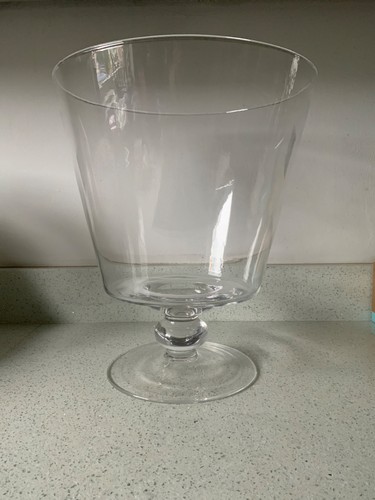 Vintage huge clear - huge, glass