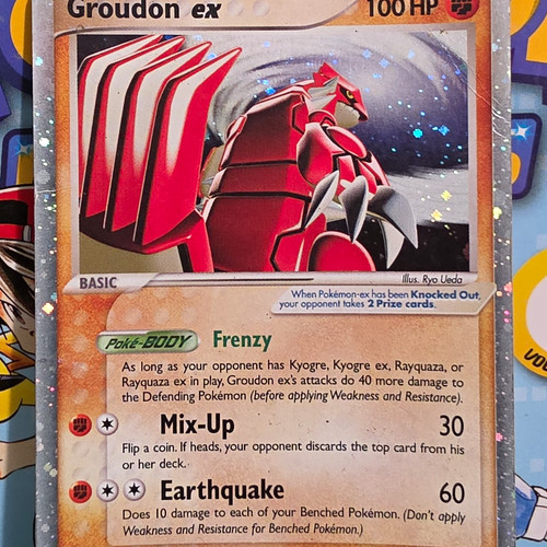 Groudon black star - groudon, ex