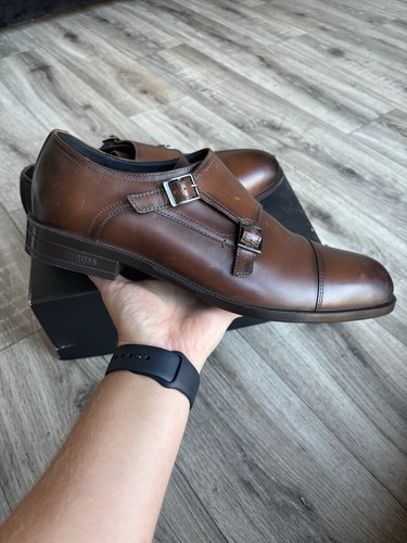 Hugo boss brown leather - hugo,