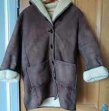 VINTAGE ANTARTEX LOCH LOMOND SCOTLAND REAL SHEEPSKIN COAT 42 CHEST
