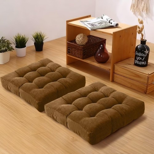 Floor pillows set square chair - pillows,