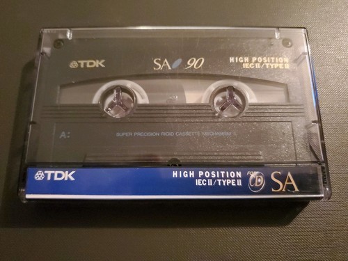 Tdk sa90 type cassette tape - tdk,