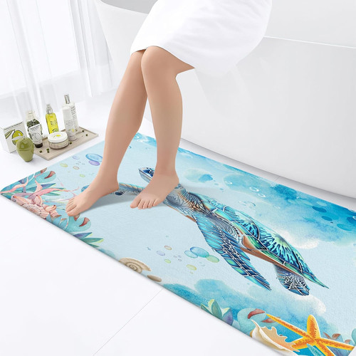 Sea turtle bathroom - turtle,