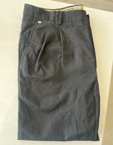 Vintage lacoste black - lacoste, pleated