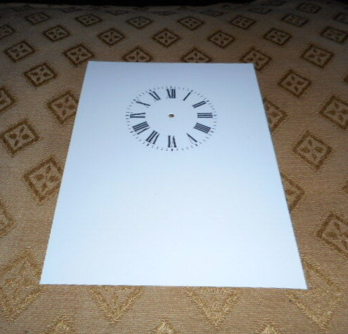 Carriage clock dial - carriage, face