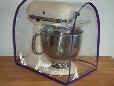 Food Mixer Dust COVER with Purple edge for KITCHENAID & Kenwood KMIX COVER ONLY