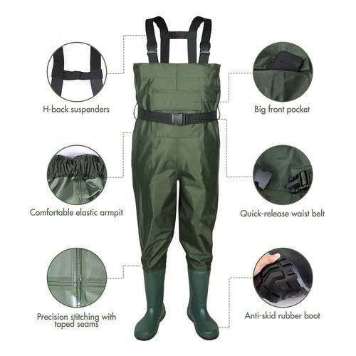 Ply waterproof chest waders - 2-ply,