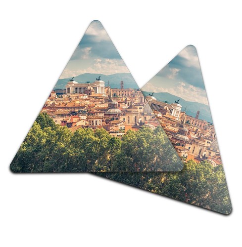 Triangle mdf coaster - triangle,