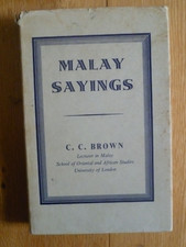 Malay sayings brown - sayings,