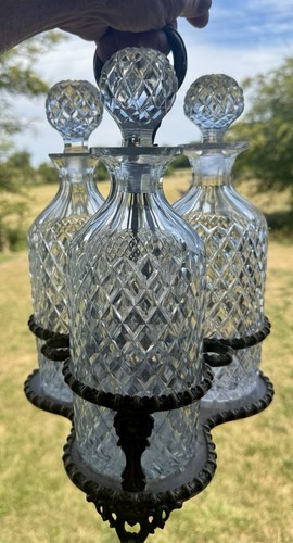 1860s silver plated - silver-plated, stand