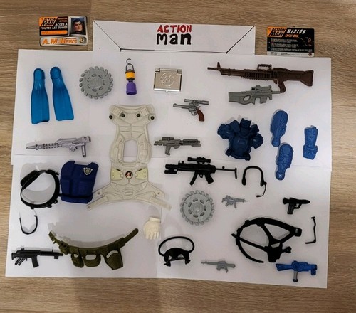Vintage action man accessories - man,