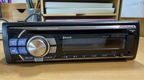 Alpine cde 113bt head - alpine, unit