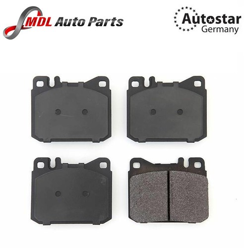 Front brake pad set 0054204520 - brake,