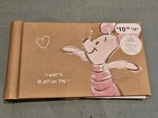 Disney Baby Winnie The Pooh & Piglet Baby Brag Book 20 6"×4" Photo Album GC