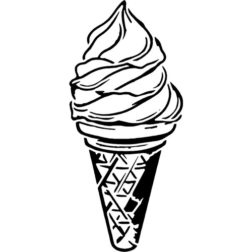 Soft serve ice cream - serve, cream'