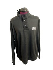 NWT($100) Adidas Nevada Basketball    Sweatshirt Black Sz L