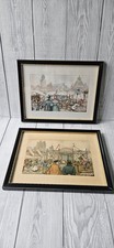 Vintage Anton Pieck Framed