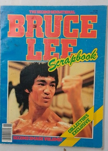 Bruce lee scrapbook book - bruce,
