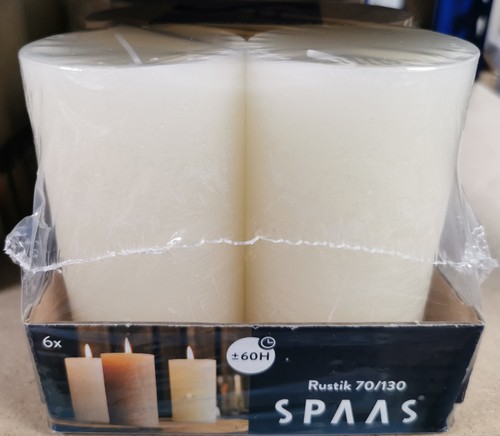 Spaas rustic pillar candles - spaas,