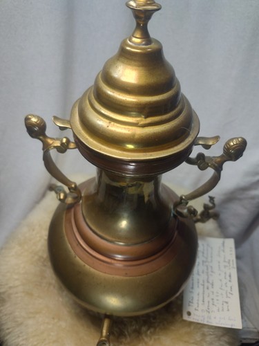 Russian eurpoean brass - russian, samovar