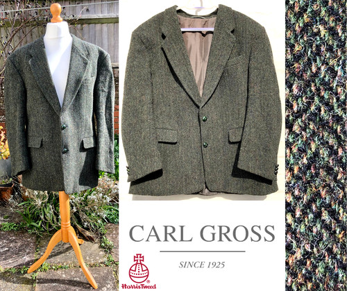 Vtg harris tweed carl gross - vtg,