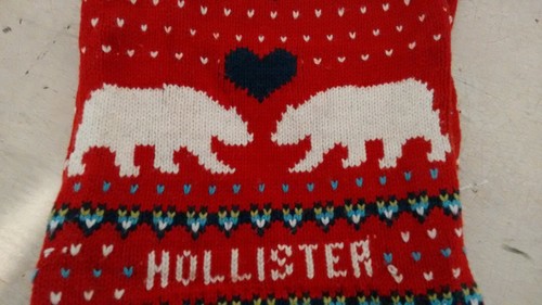 Rare hollister red - hollister, knitted