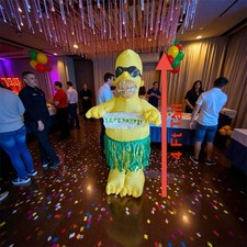 The simpsons hula homer - homer, 4ft