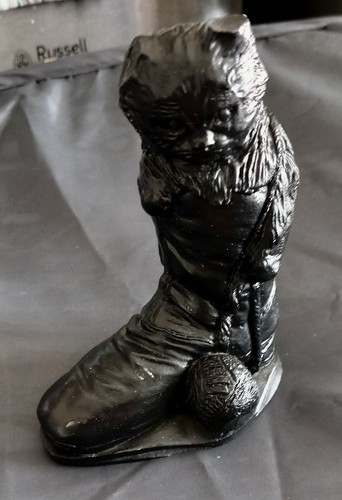 Welsh coal kitten - kitten, ball