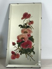 Vintage bevelled mirror hand - bevelled,