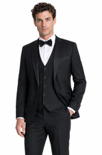 Black 3 Piece Dinner Suit