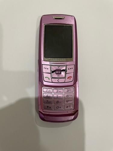 Samsung sgh e250 pink - samsung, sgh-e250