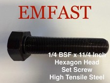 1/4 BSF X 11/4 Hexagon Head
