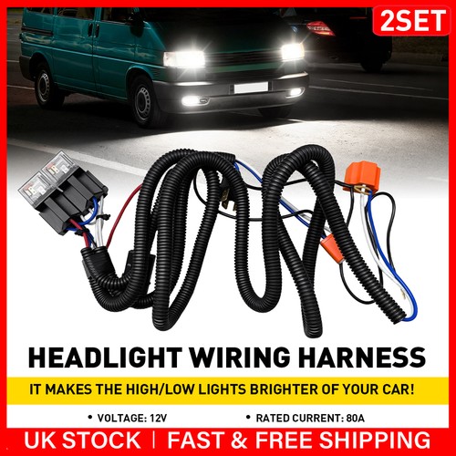 2pcs headlamp upgrade - upgrade, wiring