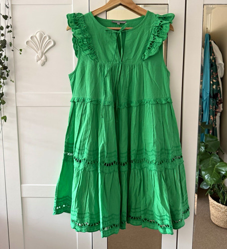 Oliver bonas green sleeveless - oliver,