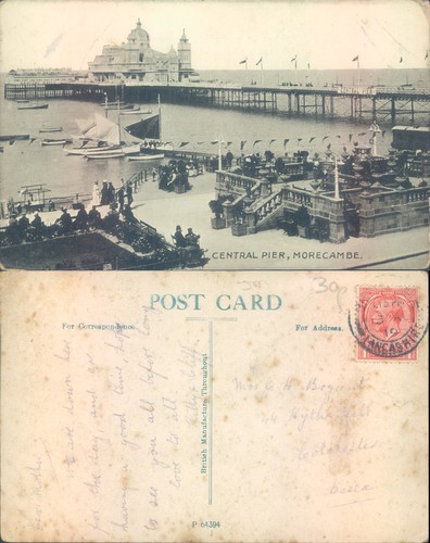 Central pier morecambe british - pier,