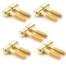 Pair brass anuba screw - pair,