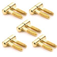 Pair of Brass Anuba Screw-In Lift Off Pin Hinges for Cabinet Cupboard Door !!!