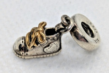 PANDORA Silver Baby Shoe with