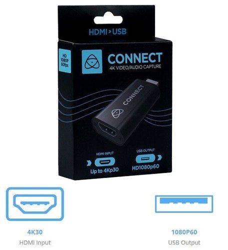 Atomos connect hdmi usb - hdmi, 4k