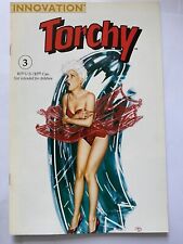 Bill Ward's TORCHY #3 Cover by Olivia De Barardins Innovation Comics 1991 VF