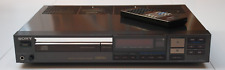 SONY CD PLAYER CDP-302ES EXC. FWO BLACK MADE JAPAN REMOTE COLLECT LE8 OR P&P