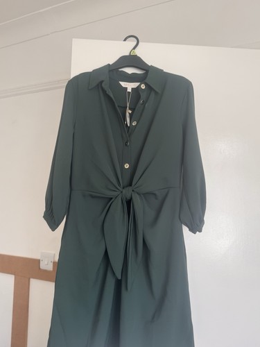 Green midi dress - midi,