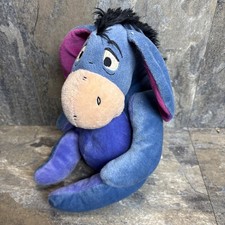 Disney Eeyore Soft toy/Teddy Bear Approx 11 Inch Detachable Tail Winnie The Pooh