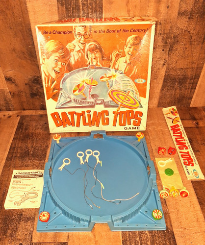 Vintage ideal battling tops - vintage,