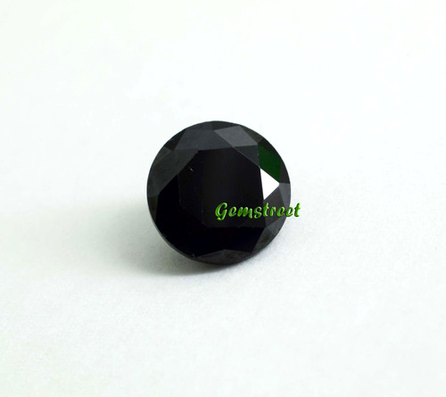 Black diamond round cut - black, ct