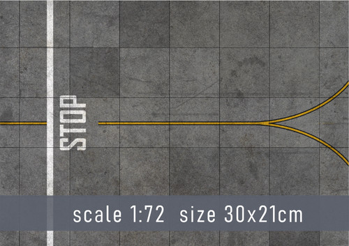 Concrete airfield display - concrete,